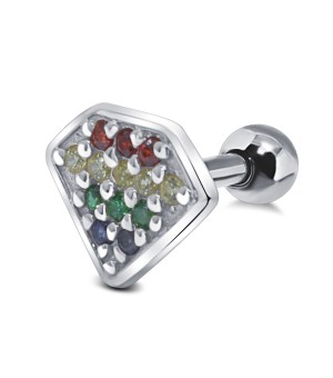 Beautiful Crystal Ear Piercing TIP-2793